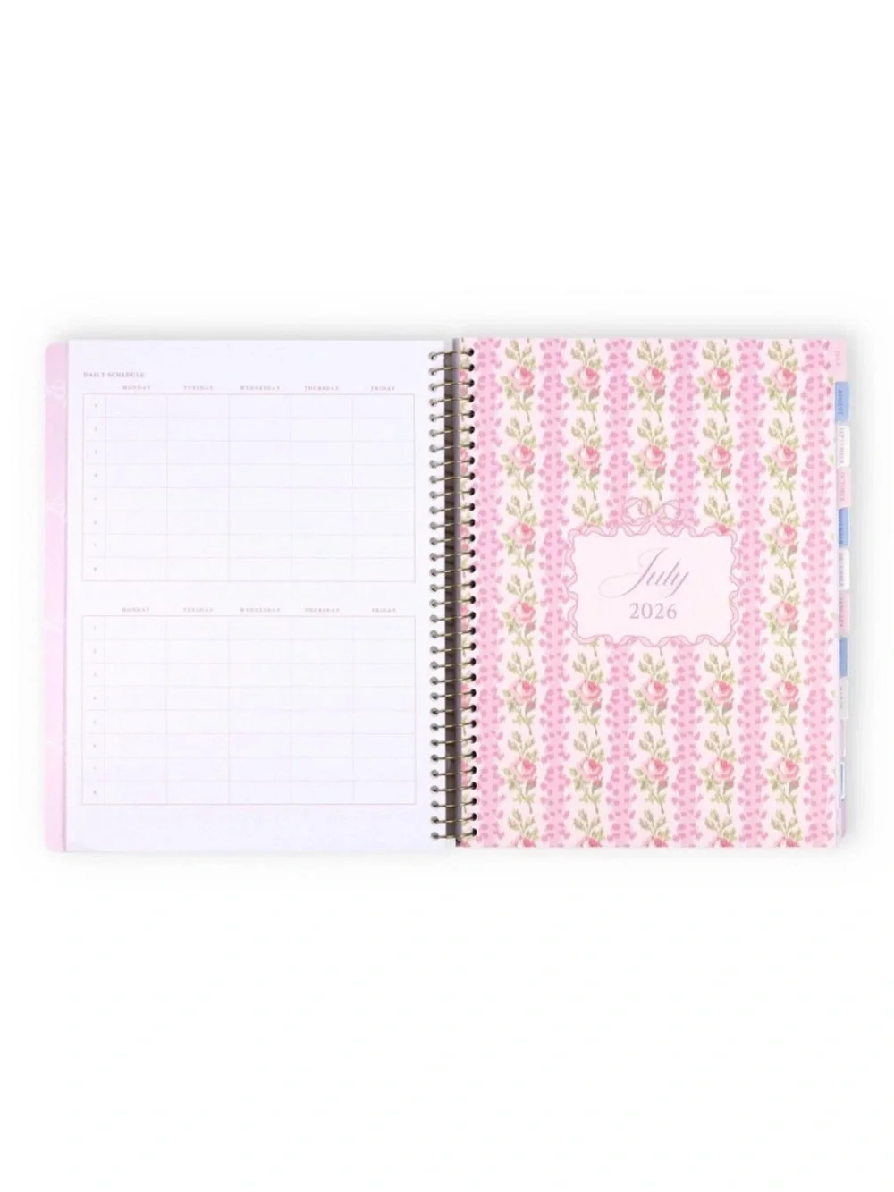 LoveShackFancy spiral bound